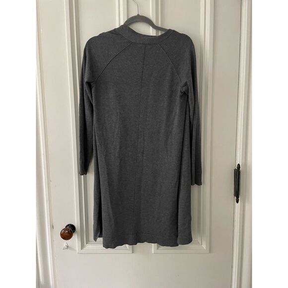 Verve ami charcoal gray cardigan sweater S - Picture 3 of 5